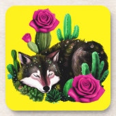 Wolf24: Getränkeuntersetzer (Vorderseite)