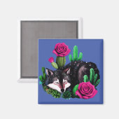 Wolf24: Magnet (Vorderseite/Rückseite)