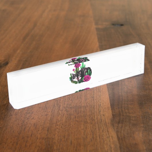 Wolf24: Namensplakette (Seite)