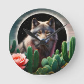 Wolf25: Runde Wanduhr (Vorderseite)