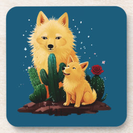 Wolf26: Getränkeuntersetzer