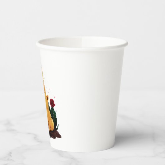 Wolf26: Pappbecher (Links)