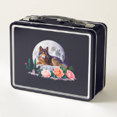 Wolf27: Metall Brotdose (Rückseite)