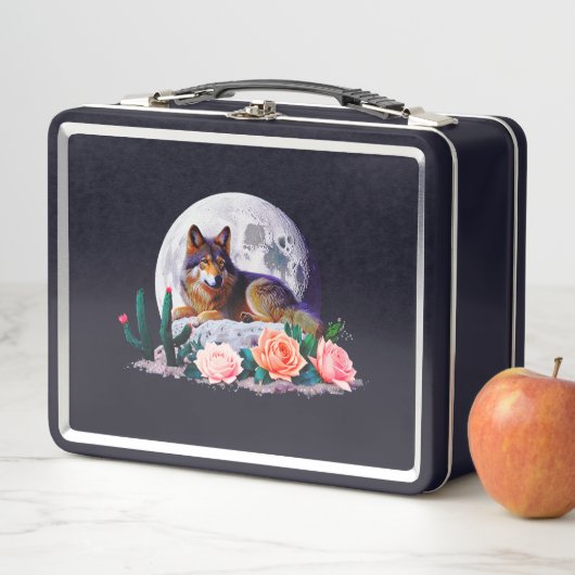 Wolf27: Metall Brotdose (Beispiel)