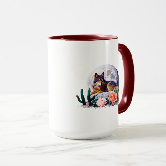 Wolf27: Tasse (VorderseiteRechts)