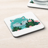 Wolf28: Getränkeuntersetzer (Linke Seite)