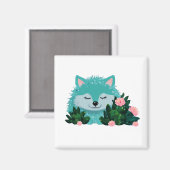 Wolf28: Magnet (Vorderseite/Rückseite)