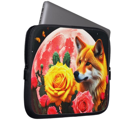 Wolf30: Laptopschutzhülle (Vorne Rechts)