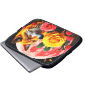 Wolf30: Laptopschutzhülle (Vorne Knopf)