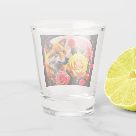 Wolf30: Schnapsglas (Rückseite)