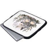 Wolf32: Laptopschutzhülle (Vorne Knopf)