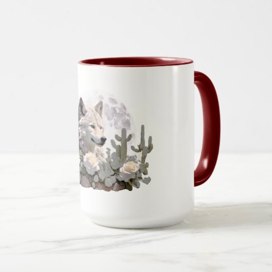 Wolf32: Tasse (VorderseiteRechts)