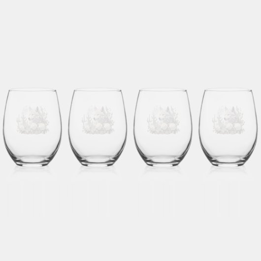 Wolf32: Weinglas Ohne Stiel (Hinten)