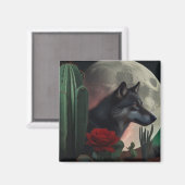 Wolf7: Magnet (Vorderseite/Rückseite)