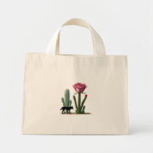 Wolf8: Mini Stoffbeutel (Vorne)