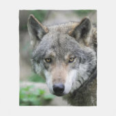 Wolf_011 Fleecedecke (Vorderseite)