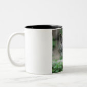 Wolf_011 Zweifarbige Tasse (Links)