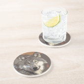 Wolf 026 getränkeuntersetzer (Seite)