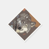 Wolf 026 serviette (Ecke)
