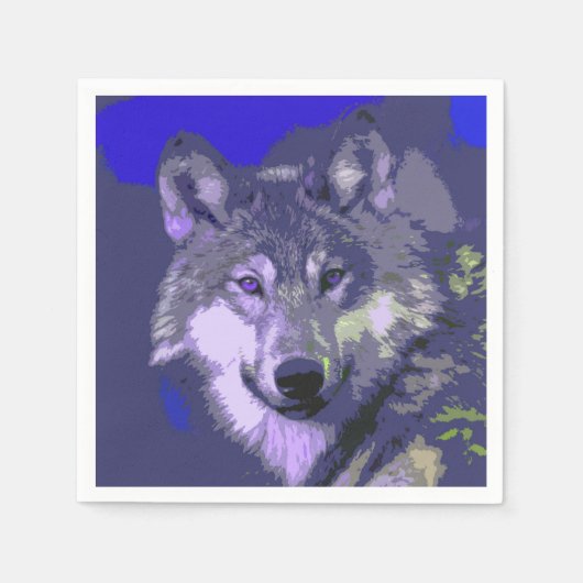 Wolf 039 serviette (Vorderseite)