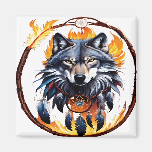 Wolf 03 magnet (Vorne)