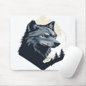 Wolf 05 mousepad (Mit Mouse)