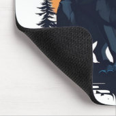 Wolf 06 mousepad (Ecke)