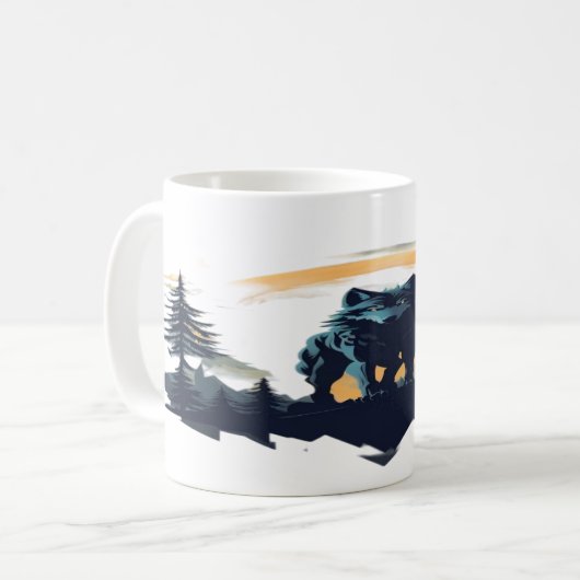 Wolf 08 kaffeetasse (Vorderseite Links)