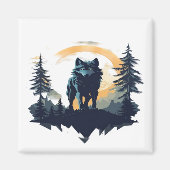 Wolf 08 magnet (Vorne)