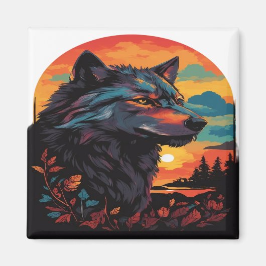 Wolf 09 magnet (Vorne)
