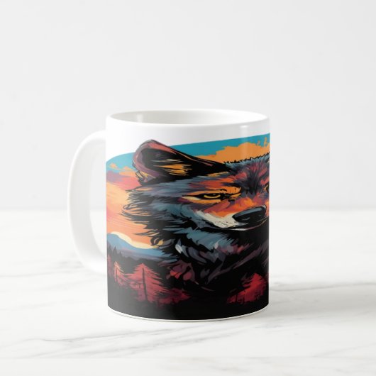 Wolf 10 kaffeetasse (Vorderseite Links)