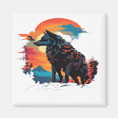 wolf 12 magnet (Vorne)