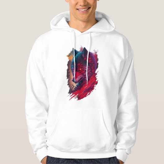 Wolf 14 hoodie (Vorderseite)