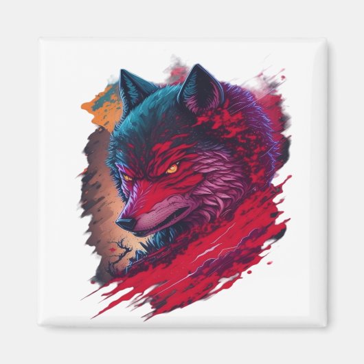 Wolf 14 magnet (Vorne)