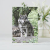 Wolf 14AJ Einladung (Stehend Vorderseite)