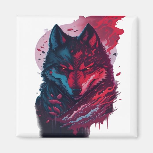 Wolf 16 magnet (Vorne)