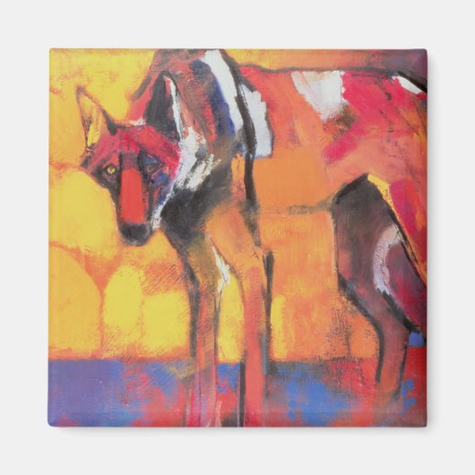 Wolf 1996 magnet (Vorne)