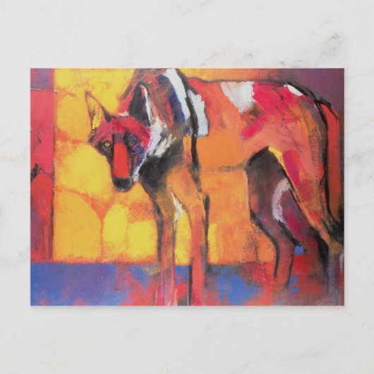 Wolf 1996 postkarte (Vorderseite)