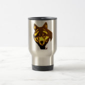 Wolf 1 Travel Mug Reisebecher (Mittel)