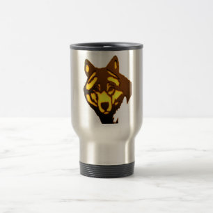 Wolf 1 Travel Mug Reisebecher