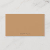 Wolf 1, Visitenkarte (Rückseite)