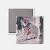 Wolf 2000 magnet (Vorderseite/Rückseite)