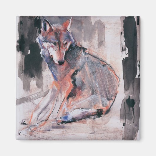 Wolf 2000 magnet (Vorne)