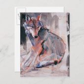 Wolf 2000 postkarte (Vorne/Hinten)