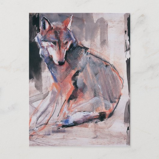 Wolf 2000 postkarte (Vorderseite)