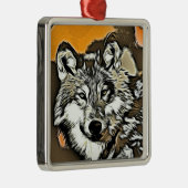 Wolf 2014-0978 ornament aus metall (Rechts)