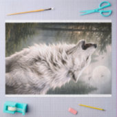 Wolf 2 seidenpapier (Basteln)