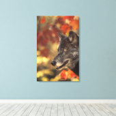 Wolf 3 leinwanddruck (Insitu (Holzboden))