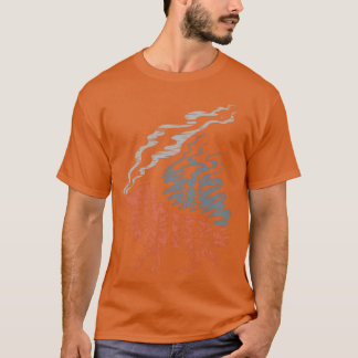 Wolf Abdruck Familien Vintage T-Shirt