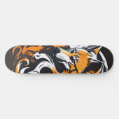 Wolf, Abstrakte Kunst. Skateboard (Horizontal)